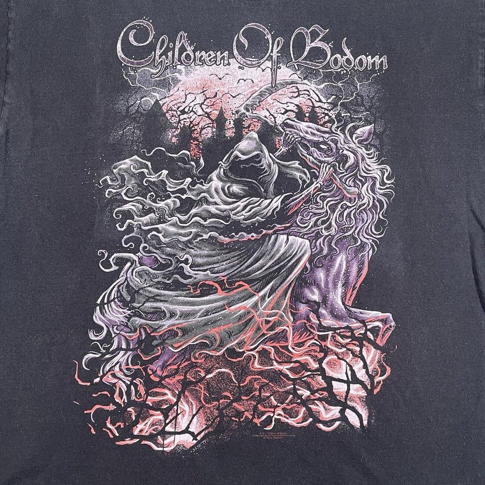 Children Of Bodom 2012 Band Music Tour Graphic T-Shirt Men’s Size Large - Picture 3 of 9